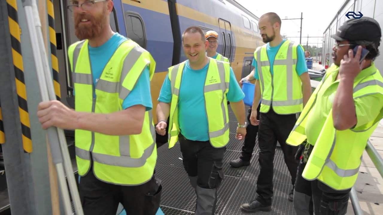 Schoonmaak treinen NedTrain