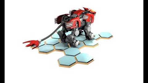 3D Zoid in Blender
