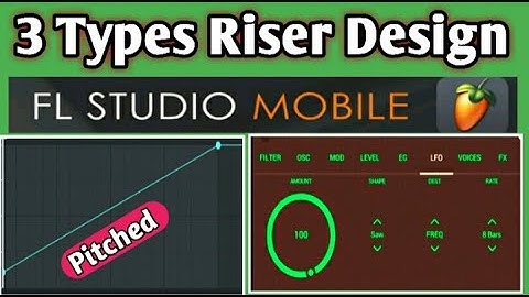How to make a Riser tutorial | FL Studio Mobile | Up Music Productions