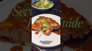 Part 1 | WHERE TO EAT IN SEVILLE 🇪🇸 SEVILLE FOOD GUIDE 📌