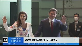 Florida Governor Ron DeSantis visits Japan