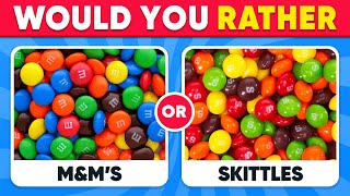 Would You Rather...? Sweets Edition 🍬🍫 Quiz Galaxy
