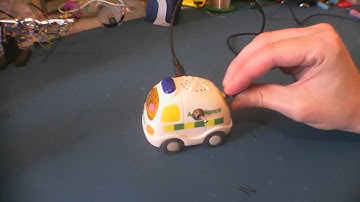 Circuit Bent Vtech toot-toot Ambulance by freeform delusion
