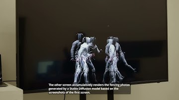 Fencing Hallucination: An Interactive Installation for Fencing with AI and Synthesizing Chronopho...