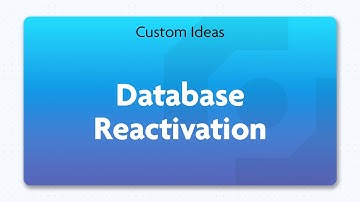 Database Reactivation - General Outbound - Inspiration