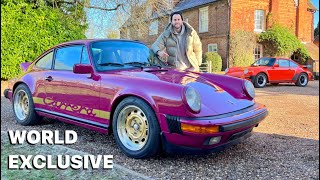 WORLD FIRST: MANUAL Electric Porsche 911!