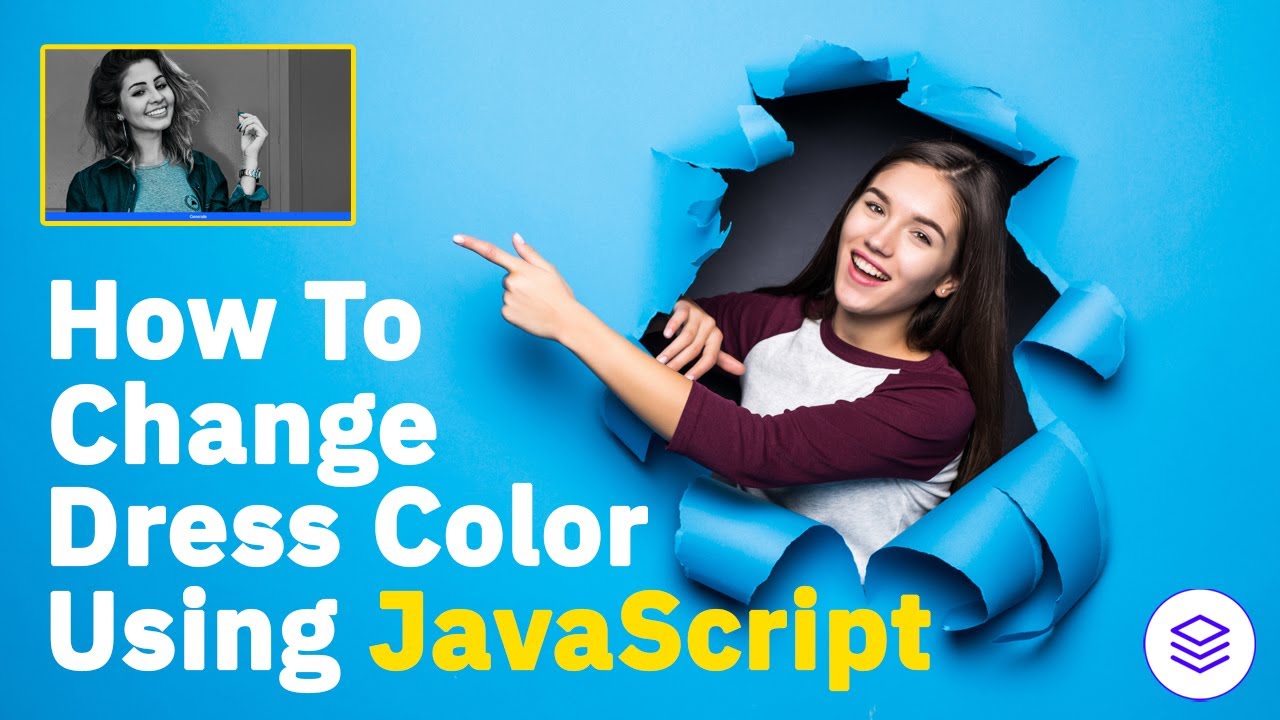 How to Change Dress Color Using JavaScript - YouTube