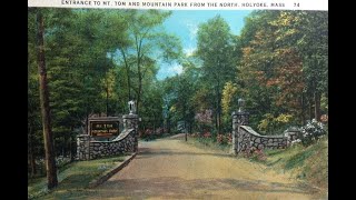 Old 1929 Entrance into Mountain Park from Direction of Holyoke Massachusetts