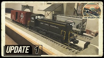 Small 2x6 O Gauge Switching Layout: Update 1 & Run Session