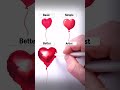 Draw balloons art drawing shorts balloon heart howtodraw easydraw