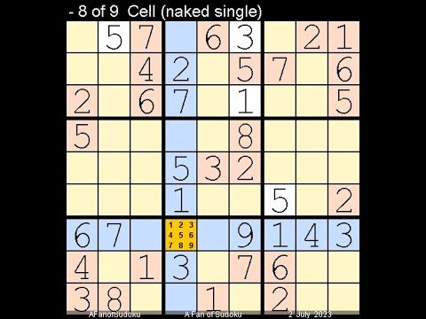 How to Solve Washington Post Sudoku Five Star  2 July, 2023