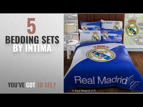 top-10-intima-bedding-sets-[2018]:-real-madrid-champions-comforter-set-queen