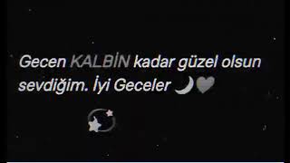 İYİ GECELER ÖMRÜM ❤️