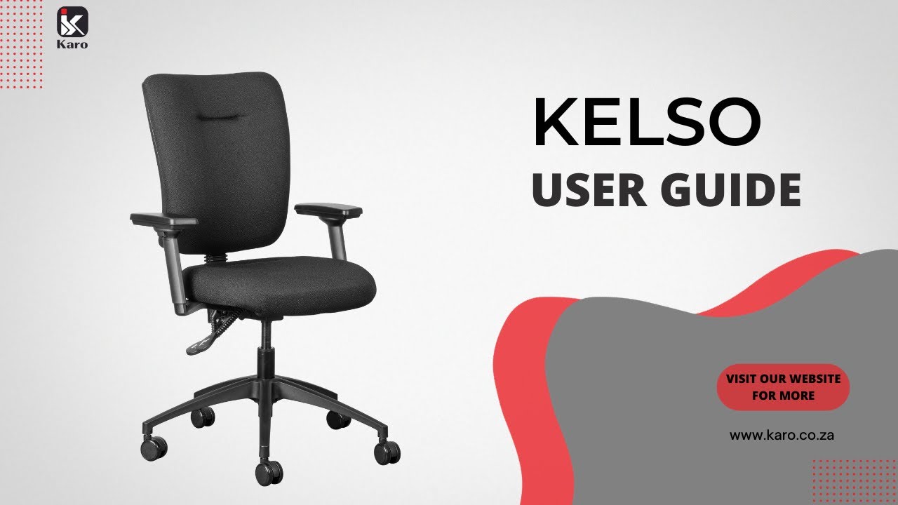 Kelso Office Chair User Guide YouTube