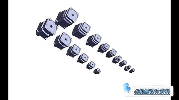 机械设计资料 MY16款APEX精锐AF系列减速机三维模型资料1094150DW80