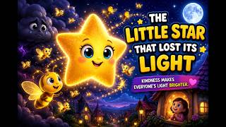 ✨ The Little Star That Lost Its Light | Magical Bedtime Story for Kids 🌟