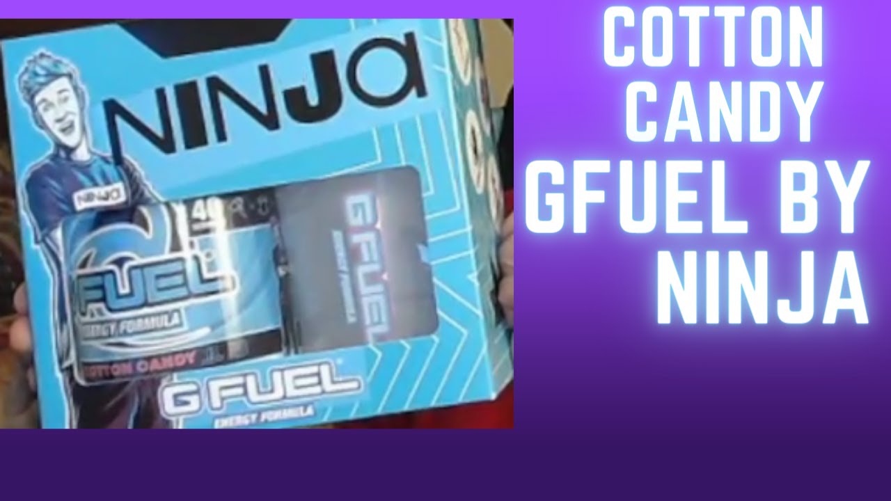 Ninja Cotton Candy G-Fuel Taste Test Review! Better Than The Original?!?!