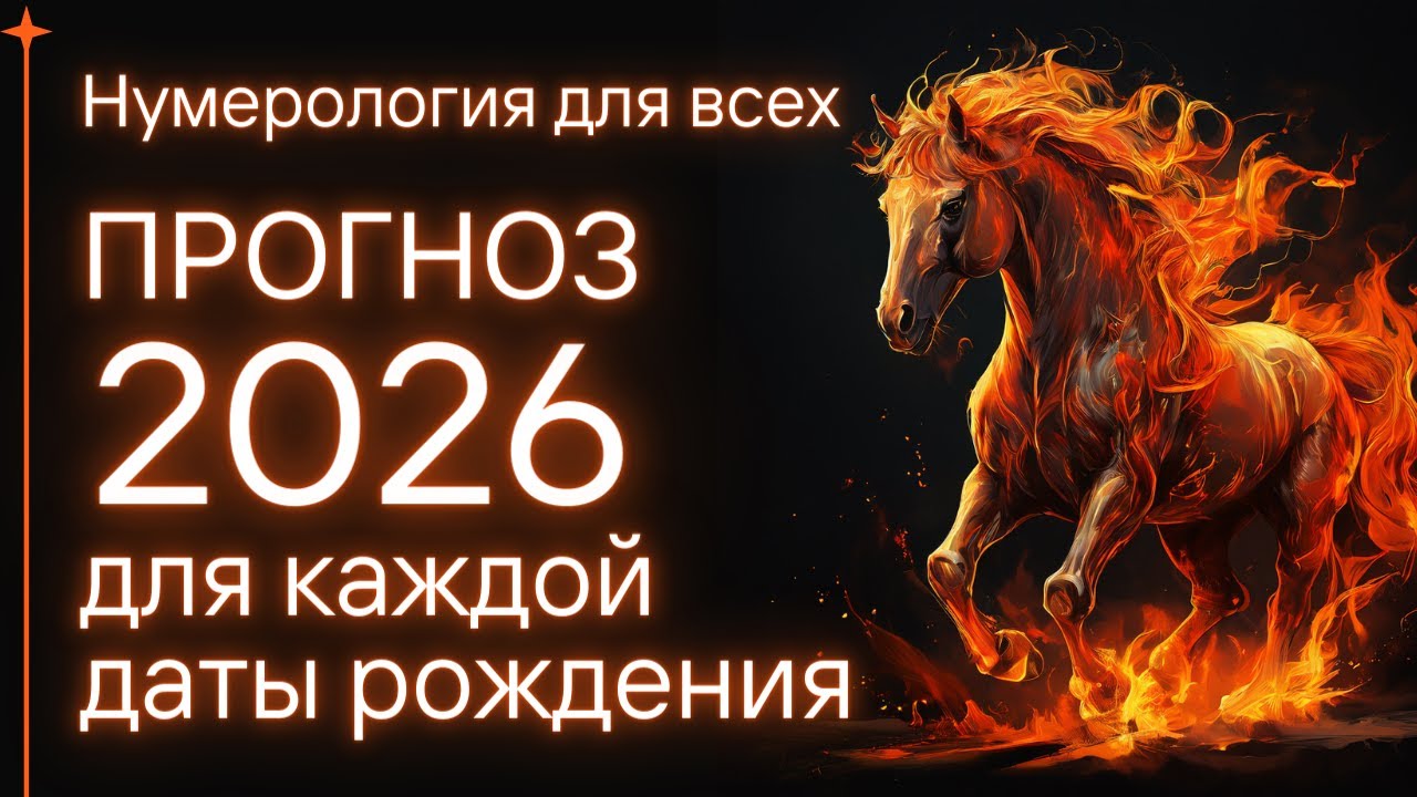 2026 год: прогноз для каждой даты рождения ✔ Нумерология
