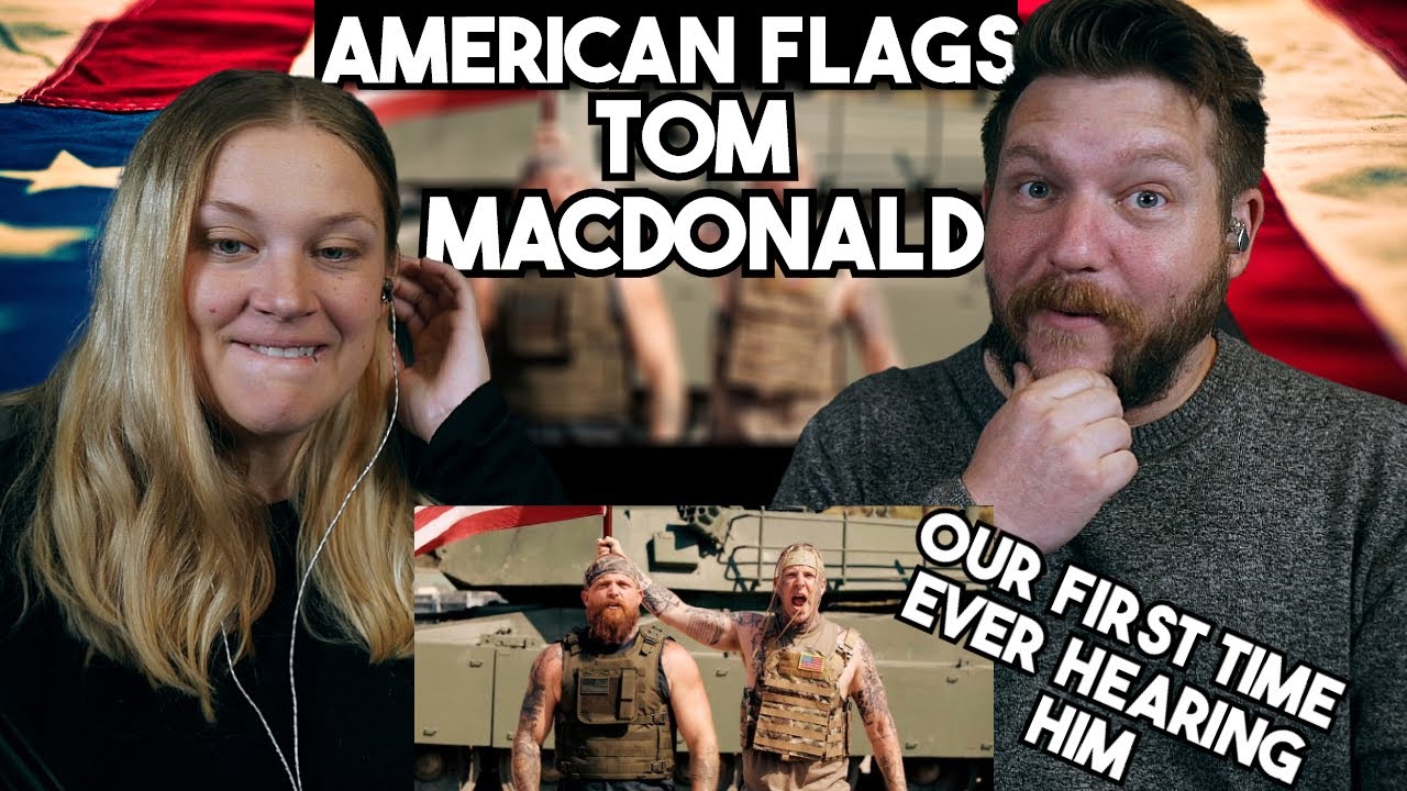 Canadian Spittin Facts! Tom MacDonald & Adam Calhoun - American Flags Reaction