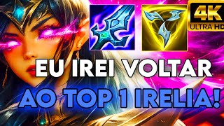SAGA AO TOP 1 IRELIA PART 1| LANE EXPLICATIVA VS DARIUS APRENDA A GANHAR FÁCIL ESSA LANE!