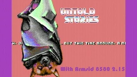 C64 - One-File Demo Untold Stories I by Pretzel Logic (2020) with Armsid 8580 Firmware 2.15