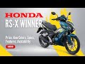 2025 Honda RS-X Winner: Price, New Colors, Specs, Features, Availability