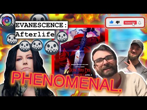 DEVIL MAY CRY | EVANESCENCE - AFTERLIFE (LYRIC VIDEO REACTION) | NETFLIX SERIES