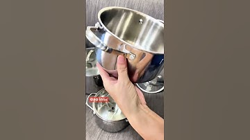 Bộ nồi inox liền khối Elmich Trimax 18 20 26cm #daoinox #edelkochen #inox304 #reviewdogiadungnhabep