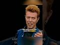 David Bowie said the Art world is a commerce establishment. #bowieforever