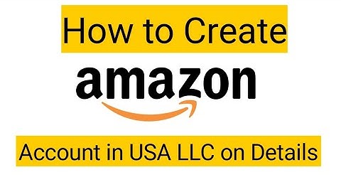 How to Create Amazon Seller Central Account In USA on LLC Details Part 1 | E-commerce with me