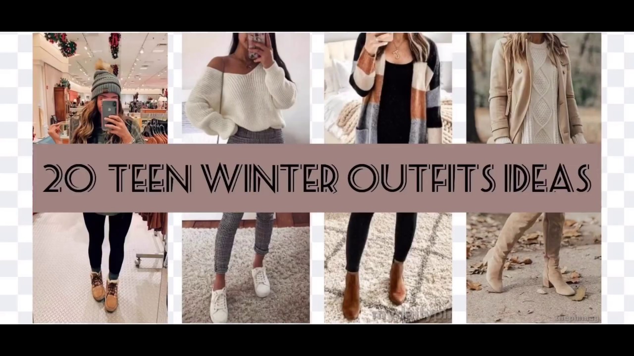 Casual Winter Outfits For Teenage Girl: 10 Best Ideas - The Kosha