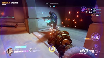 Overwatch Glitch - Stuck in Enemy Spawn