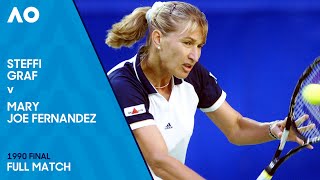 Steffi Graf V Mary Joe Fernandez Full Match | Australian Open 1990 Final