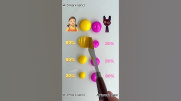 sprunki vs squid game #colormixing #sprunki #satisfying #squidgame #squidgame2 #shorts