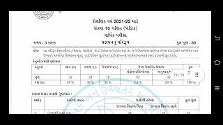 ધોરણ 10 અને 12 માટે નવી પેપર સ્ટાઇલ | New Blue Print SSC HSC Exam 2021-22