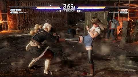 DOA6,   Brad Wong, anistRakt vs Hitomi, Pinaattikeitto,   Dead or Alive 6