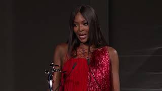 2018 CFDA Fashion Awards: Naomi Campbell Receives Fashion Icon Award