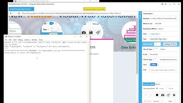 Computer Vision Driven Web Automation with SeeShell, Chromium and Python