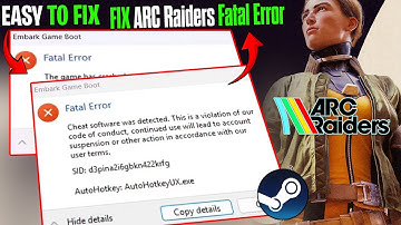 🖥️ How To Fix ARC Raiders PC Fatal Error & Crashing Issues  Full Guide 2025