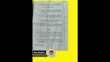 Material science #important #physics #kukuniversity #special chance 2023 September #exam