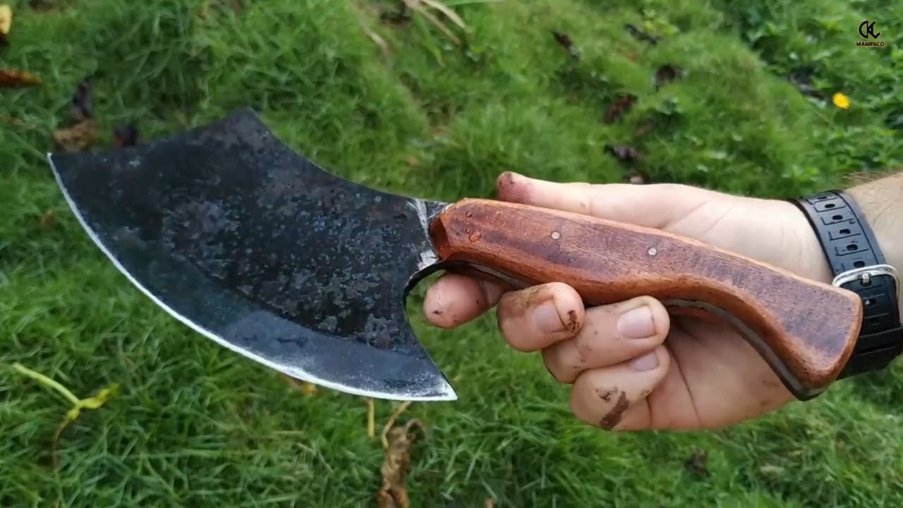 TRANSFORMEI UM DISCO DE ARADO EM UM CUTELO | Feat 