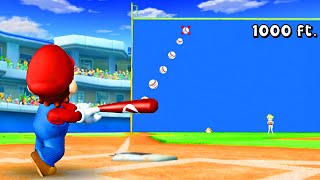 I made home runs almost IMPOSSIBLE in Mario baseball