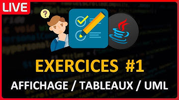 🔴 LIVE - On corrige des EXERCICES de POO #1 - Apprendre Java