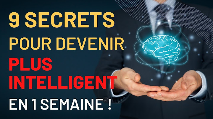 Augmenter La Puissance Du Cerveau│9 Secrets pour devenir plus intelligent 🧠 en une semaine !