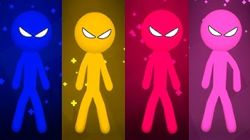 Stickman Party All Random MINIGAMES 1 2 3 4 Player Games 2022 Gameplay