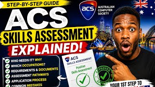 ACS Skills Assessment Explained 🇦🇺 | Step-by-Step Guide for IT, Cyber Security & Data Professionals.