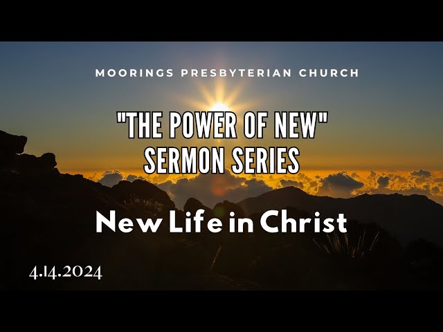 Sunday Worship | April 14, 2024: "New Life in Christ"