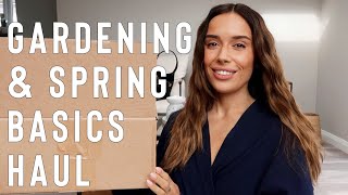 SPRING BASICS HAUL & GARDENING VLOG | Suzie Bonaldi