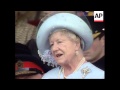 UK - Bless Them All, Queen Mum Tells Mass Crowd