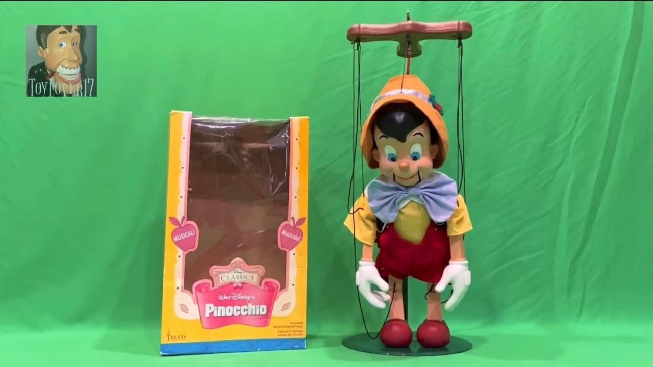 シュコー ビゴベロ bigobello ミッキーマウス 26cm ヴィンテージ Telco 1998 Disney Classics Singing Christmas Pinocchio - Parody of